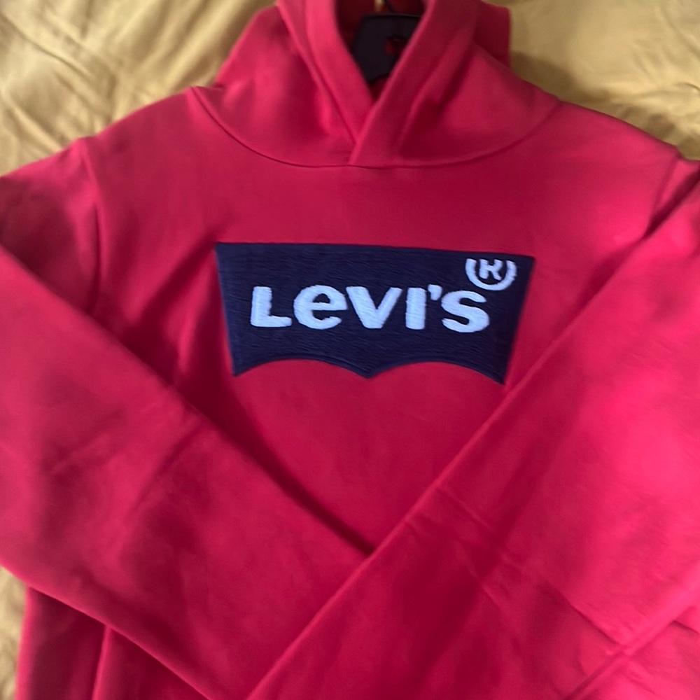 Junior Levi’s Hoodie Brand New Red & Blue